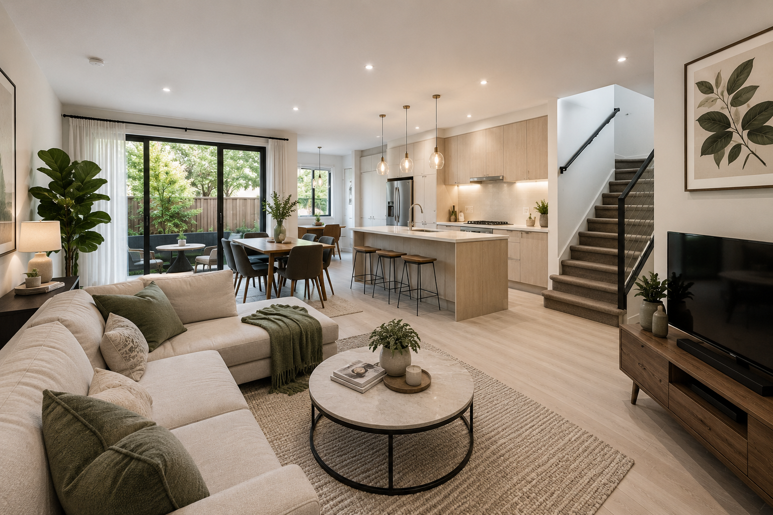 Kallangur townhouse interior